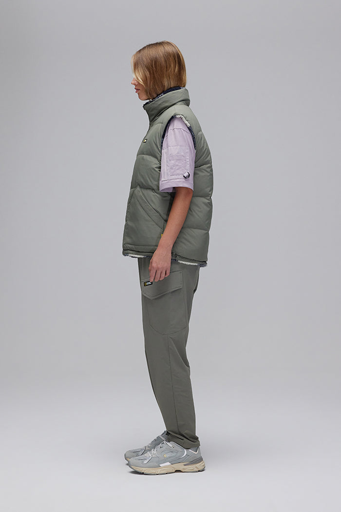 Jessener Reversible Insulated Fleece Vest