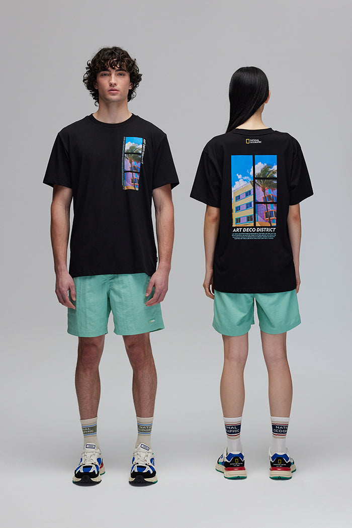 Unisex Miami Summer Graphic T-shirt