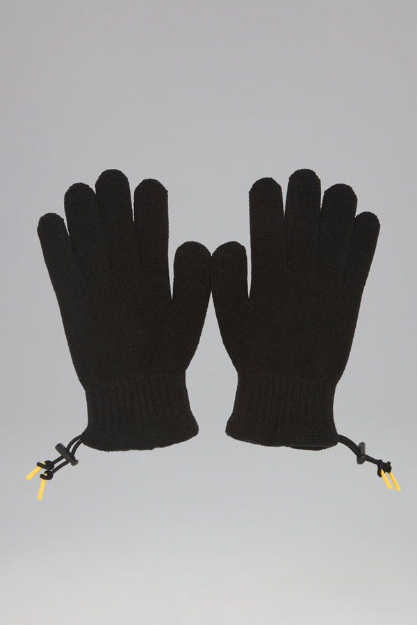 Unisex Knit Drawstring Gloves