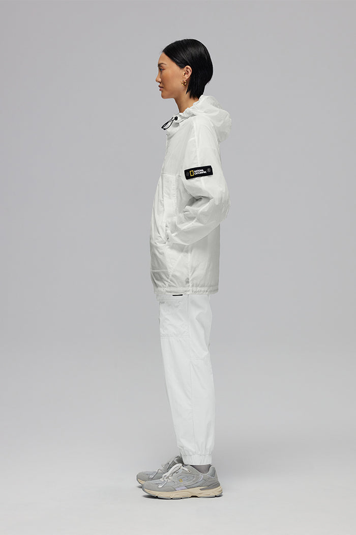 Unisex Lightweight Hooded Zip Up Jacket