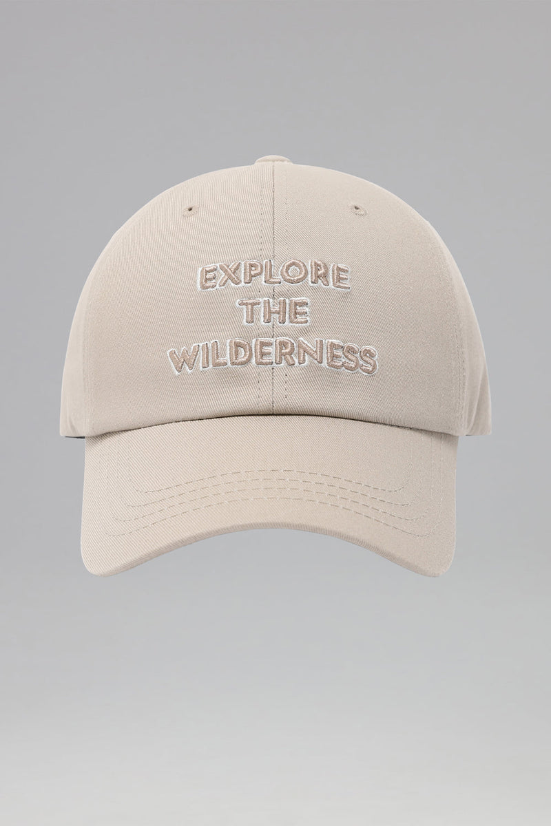Explore The Wilderness Embroidered Cap